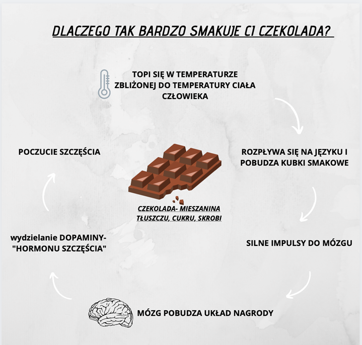 Dlaczego tak bardzo smakuje mi czekolada